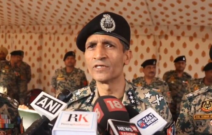 BSF on high alert at the Line of Control with surveillance equipment.