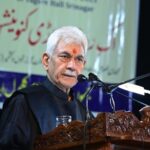 Lieutenant Governor Manoj Sinha addressing the public on terrorism