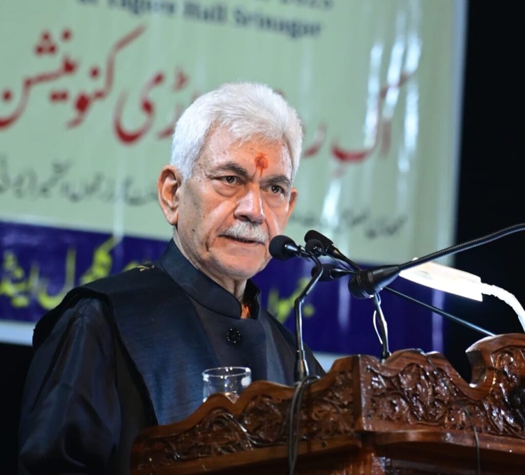 LG Manoj Sinha Emphasizes Community Role in Ending Terrorism