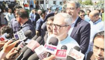 Omar Abdullah launches Real Kashmir FC jersey symbolizing peace