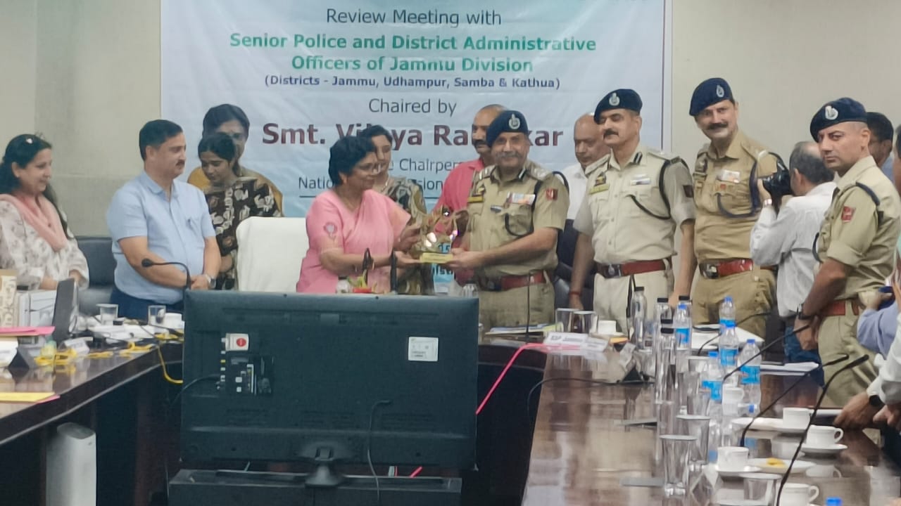 Mahila Jan Sunwai event conducted by NCW in Jammu.