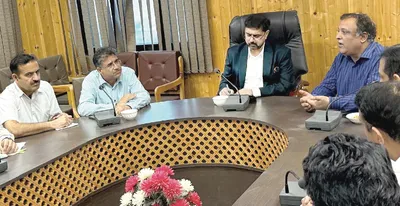 Satish Sharma discusses solar energy solutions in J&K