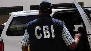 CBI officers arresting a JKAS officer in Srinagar for bribery